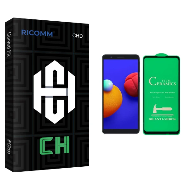محافظ صفحه نمایش سرامیکی ریکام مدل CH glass مناسب برای گوشی موبایل سامسونگ Galaxy A01 Core
