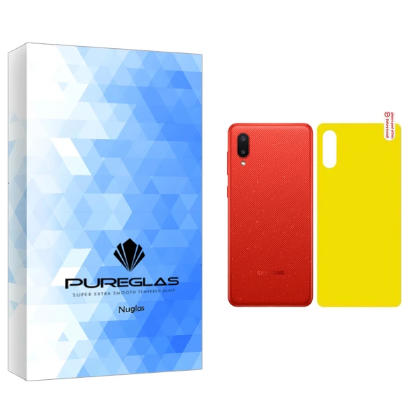 محافظ پشت گوشی پیور گلس مدل NuGlas مناسب برای گوشی موبایل سامسونگ Galaxy A02