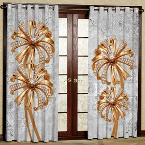 پرده مدل قاصدک هازان پانچی کد 4688 سایز 140x200 سانتی متر