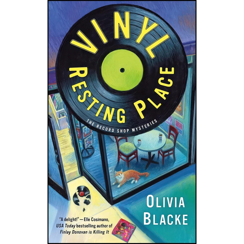 کتاب Vinyl Resting Place اثر Olivia Blacke انتشارات St. Martins Paperbacks