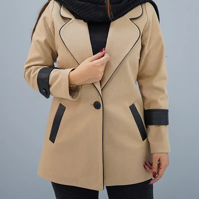 پالتو زنانه السانا مدل صحرا کد 166747