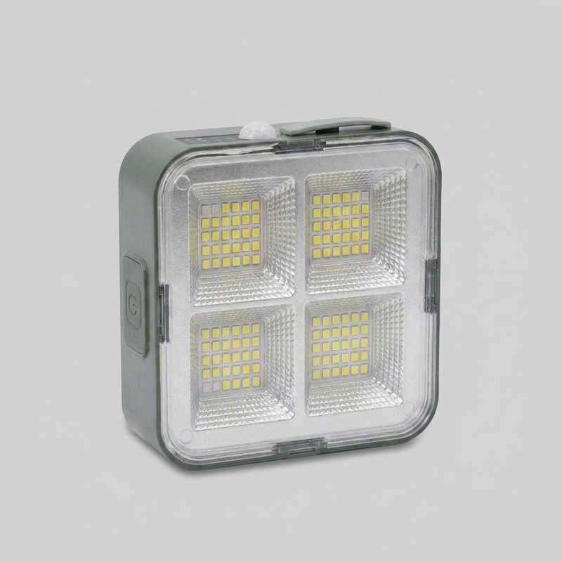 چراغ کمپینگ مدل solar led با قابلیت شارژ موبایل