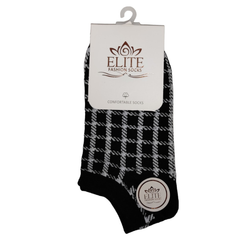 جوراب زنانه مدل چهارخانه 005