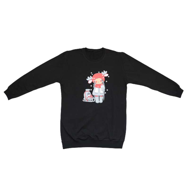 سویشرت زنانه مدل دختر برفی کد 07