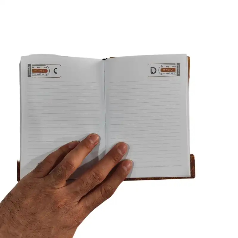 سالنامه سال 1403 طرح سلفون مدل جمعه جدا1/8 کد 007