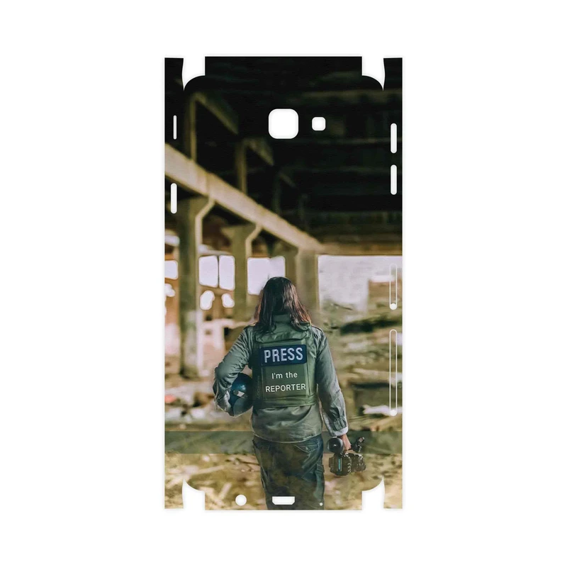 برچسب پوششی ماهوت مدل Reporter-FullSkin مناسب برای گوشی موبایل سامسونگ Galaxy J5 Prime