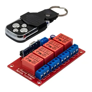  فرستنده گیرنده 4 کاناله صنعتی مدل 433MHZ