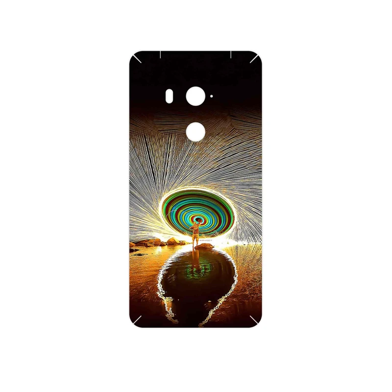 برچسب پوششی ماهوت مدل Night Light Fountain مناسب برای گوشی موبایل اچ تی سی U11 Eyes