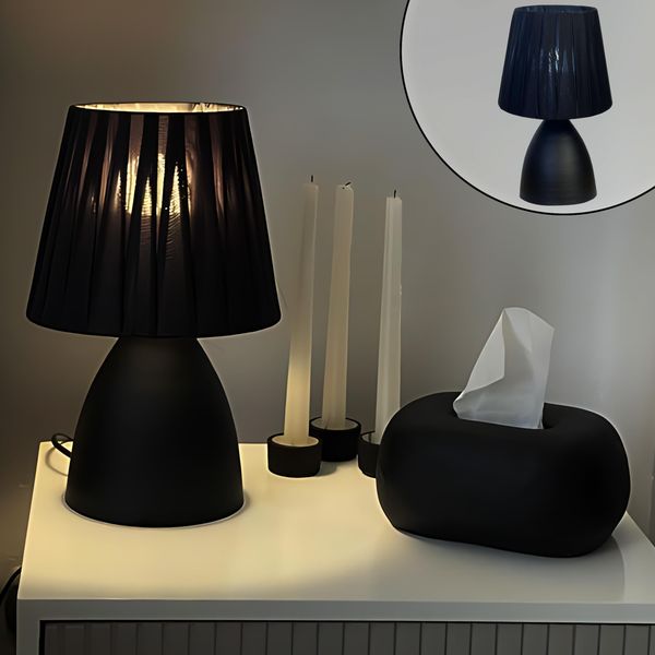 آباژور رومیزی نورهام مدل NHM-JINA BLK-21