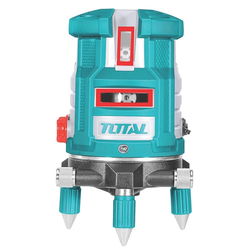 تراز لیزری 360 درجه 5 خط نور قرمز توتال مدل TLL306505