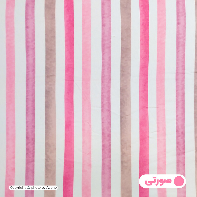 کاور لحاف آدنو مدل راه راه کد FI11 یک نفره سایز 160x220 سانتی متر