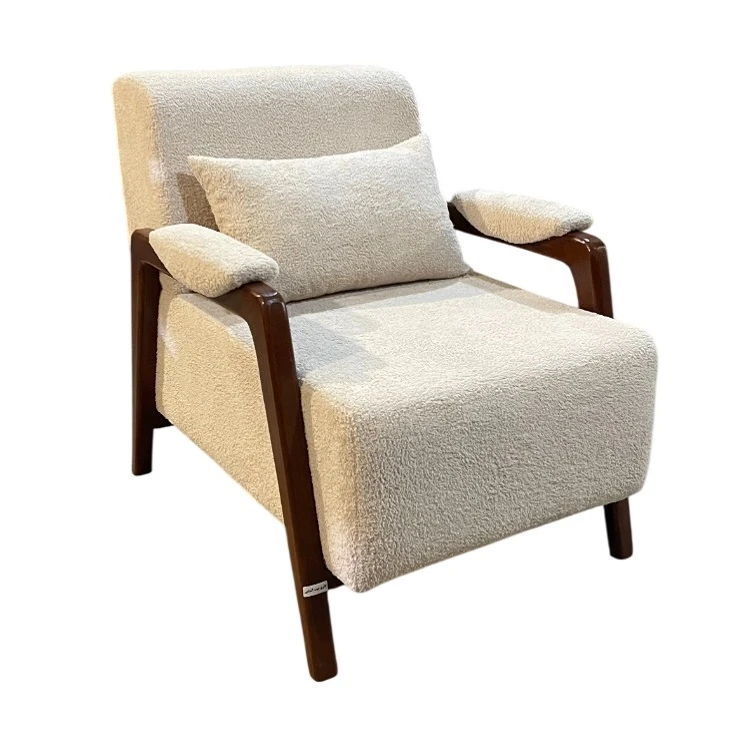 مبل راحتی تک نفره گالری چوب آشنایی مدل Gh-Yofka 