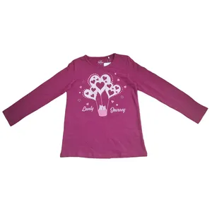 تی شرت آستین بلند دخترانه توپولینو مدل U1