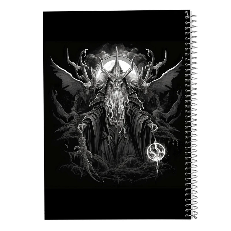 دفتر شطرنجی 50 برگ مدوپد مدل  ارباب حلقه ها The Lord of the Rings کد DF3113