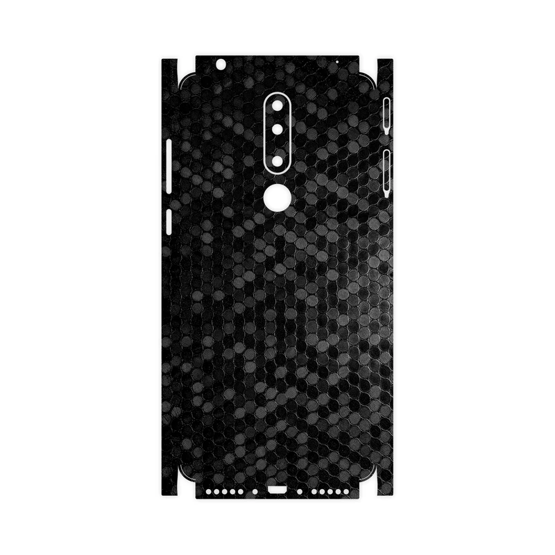 برچسب پوششی ماهوت مدل Honey-Comb-Circle-FullSkin مناسب برای گوشی موبایل نوکیا 3.1 Plus