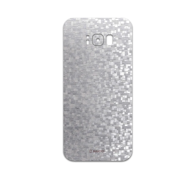 برچسب پوششی ماهوت مدل Silver-Silicon مناسب برای گوشی موبایل سامسونگ Galaxy S8 Plus