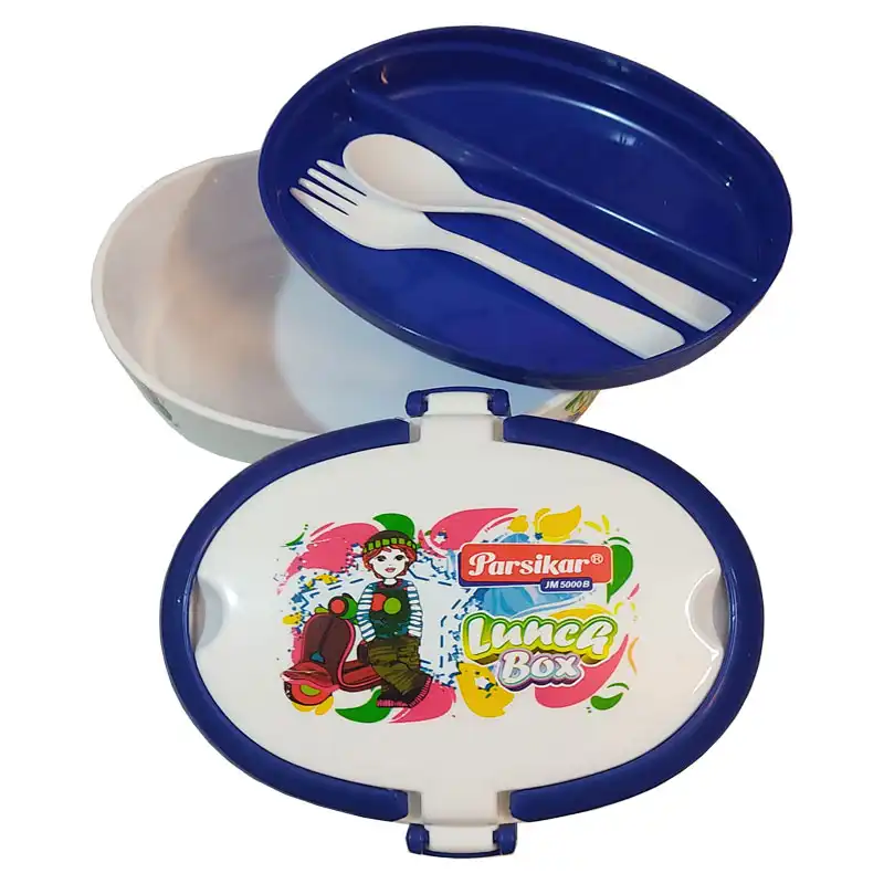 ظرف غذای کودک پارسیکار طرح پسر موتورسوار کد JM5000B