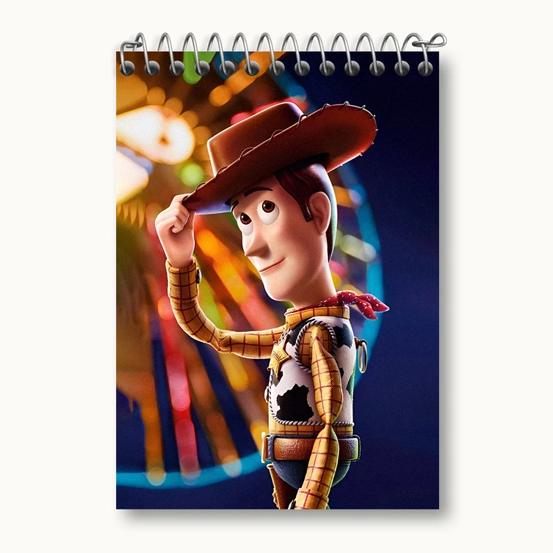 دفتر یادداشت 50 برگ خندالو طرح کابوی داستان اسباب بازی ها کد N2612