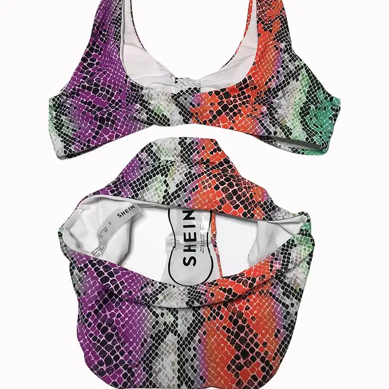 مایو زنانه شین مدل پوست ماری کد She-005