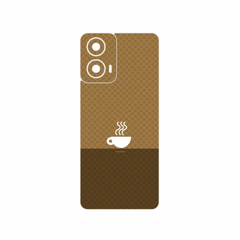 برچسب پوششی ماهوت مدل Minimal Cup of Coffee Icon مناسب برای گوشی موبایل موتورولا Moto G24
