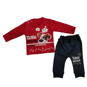 ست سویشرت و شلوار پسرانه مدل سگ