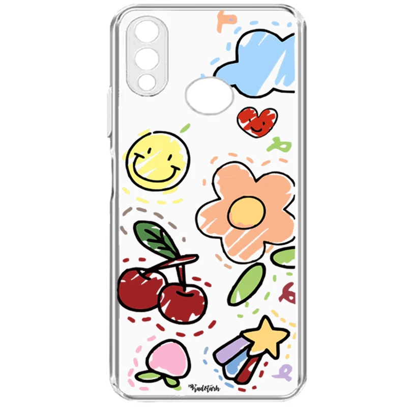 کاور طرح Funny Stickers مناسب برای گوشی موبایل سامسونگ  Galaxy A10s