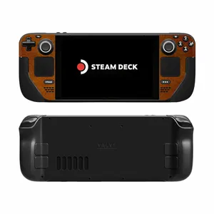 MAHOOT Valve Steam Deck Brown Chamois Leather-Matte Black