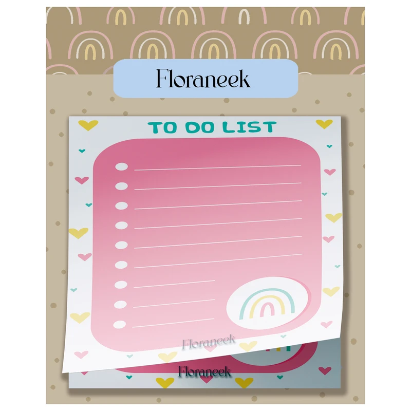 کاغذ یادداشت فلورانیک مدل to do list