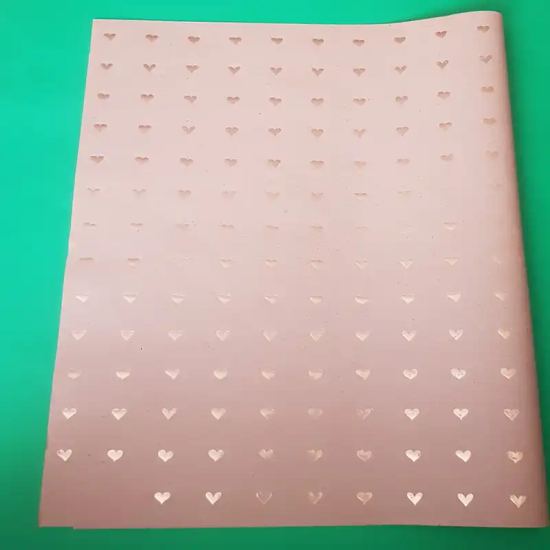 کاغذ کادو مدل قلب کرافت