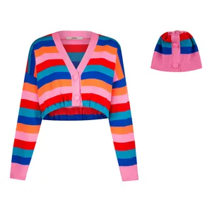 ست ژاکت و کلاه زنانه نیزل مدل 9500