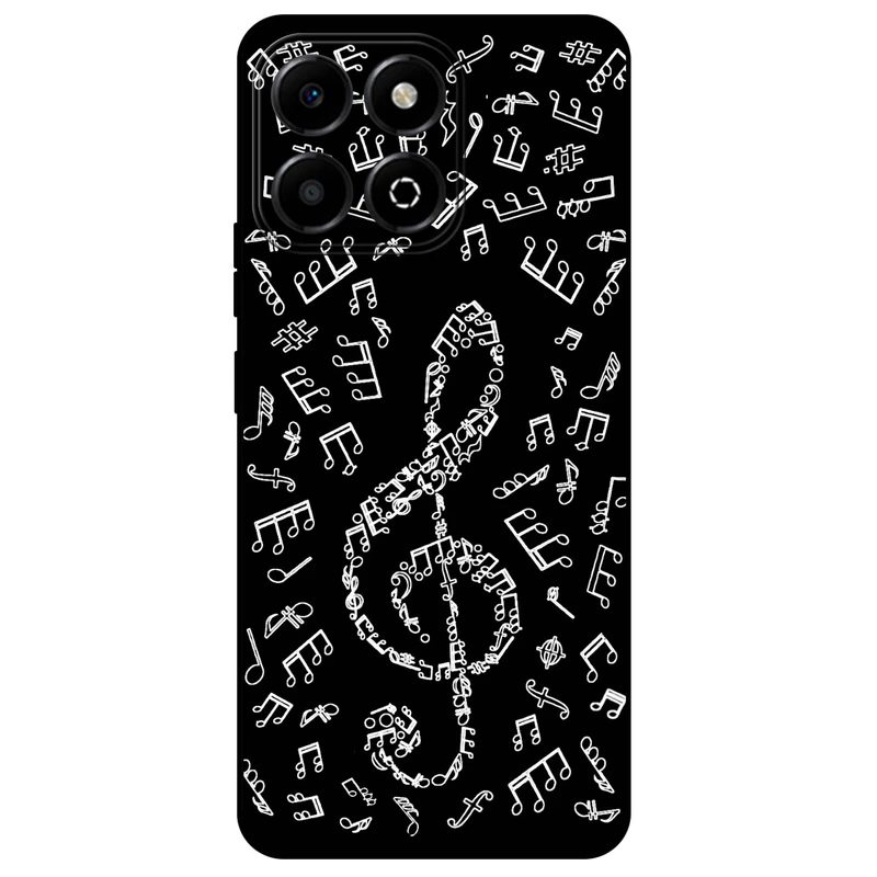 کاور مگافون طرح نوت موسیقی مدل 1370 مناسب برای گوشی موبایل آنر X7C