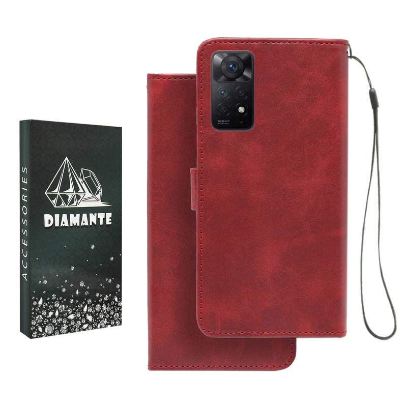 کیف کلاسوری دیامانته مدل Mortand Bk مناسب برای گوشی موبایل شیائومی Redmi Note 12 Pro 5G