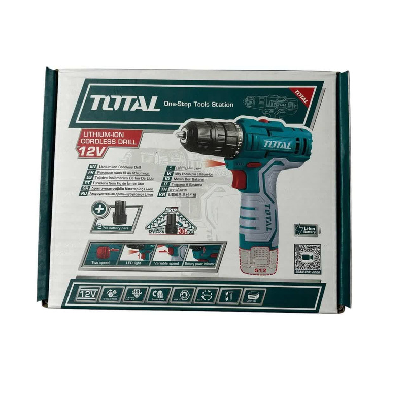 پیچ گوشتی شارژی توتال مدل TDLI2322