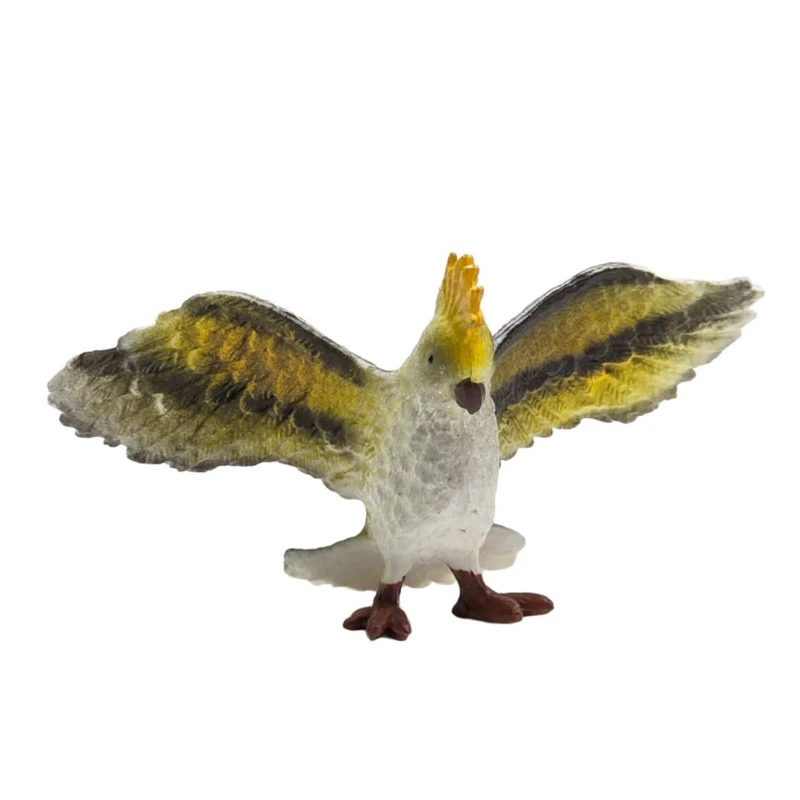 فیگور ناب سل مدل طوطی کاکادو کد COCKATOO NAAB011 ارتفاع 6 سانتی متر