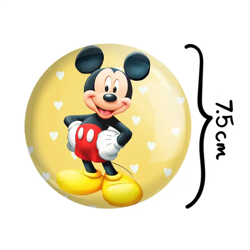 آینه جیبی خندالو مدل میکی موس Mickey Mouse  کد 2434