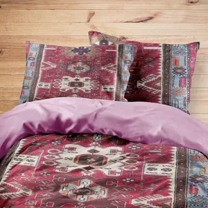 سرویس روتختی مدوپد طرح فرش زنجان مدل C-Zanjan09 یک نفره 4 تکه