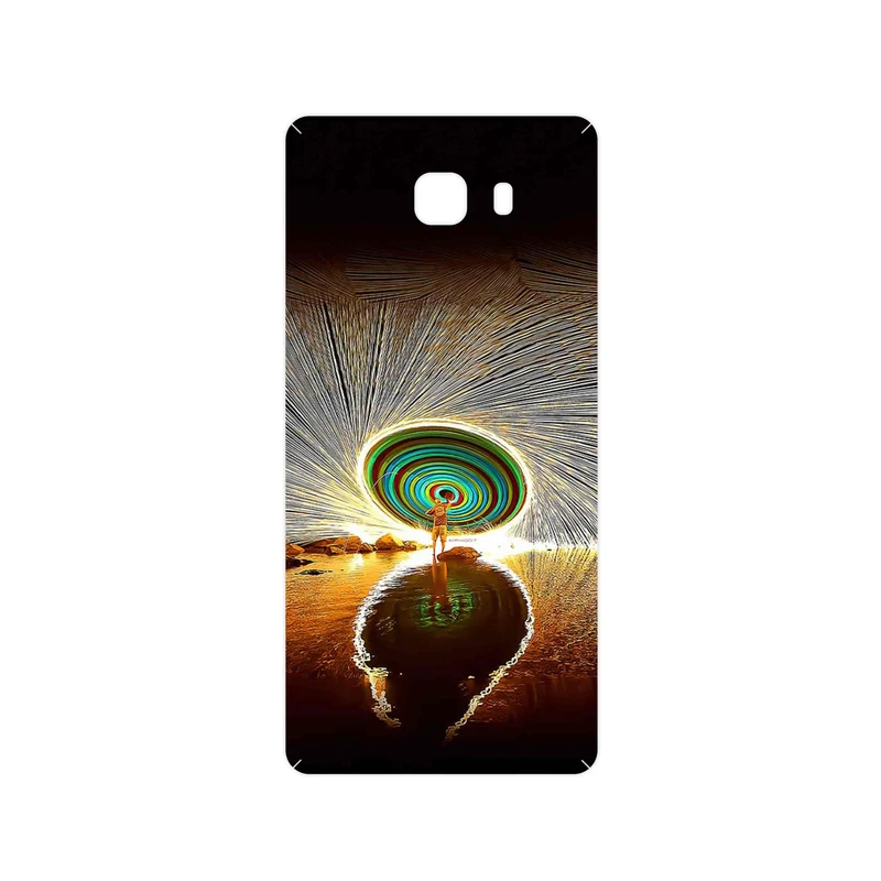 برچسب پوششی ماهوت مدل Night Light Fountain مناسب برای گوشی موبایل سامسونگ Galaxy C9 Pro