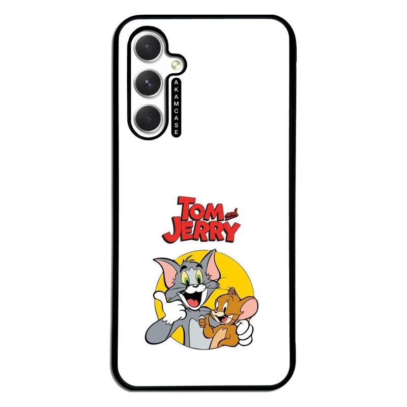 کاور آکام مدل AMC-WSGA54-TOM & JERRY18 مناسب برای گوشی موبایل سامسونگ Galaxy A54