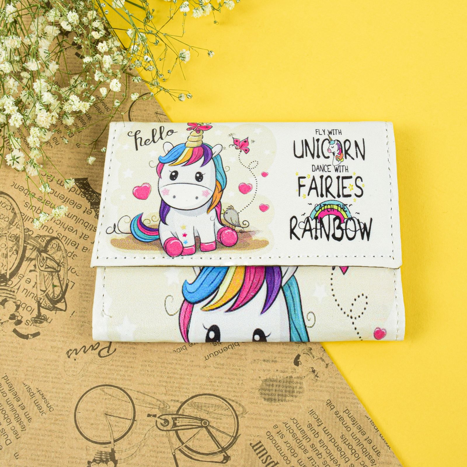 کیف پول دخترانه مدل LOVELY UNICORN 8539 -  - 2