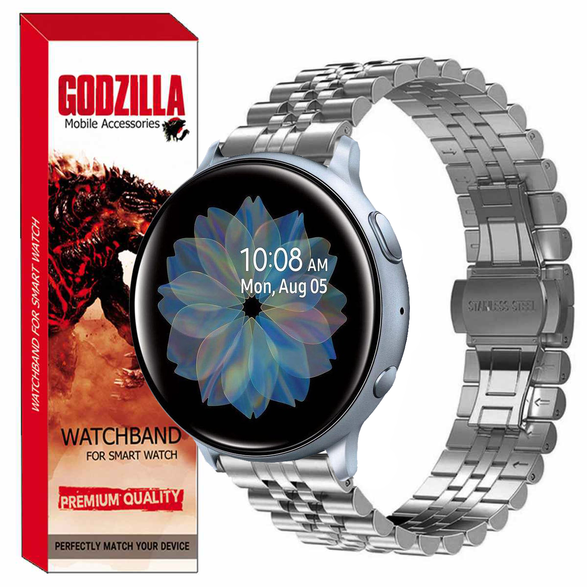 بند گودزیلا مدل 5BID مناسب برای ساعت هوشمند سامسونگ Galaxy Watch Active2 40mm