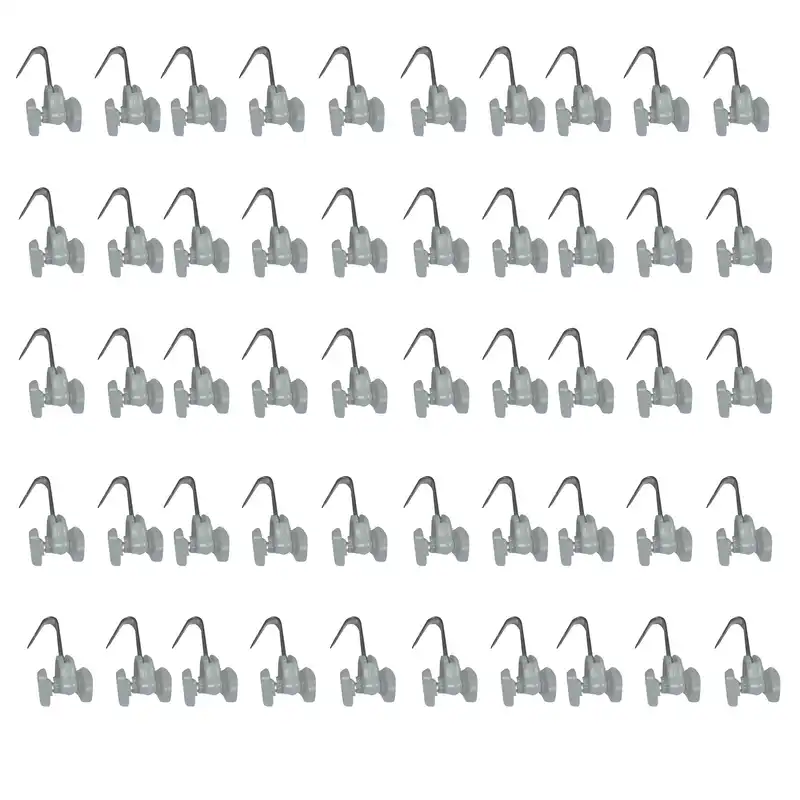 گیره پرده مدل A-50 بسته 50 عددی