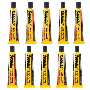 چسب فوری کاسپین مدل 0102 حجم 50 میلی لیتر بسته 10 عددی