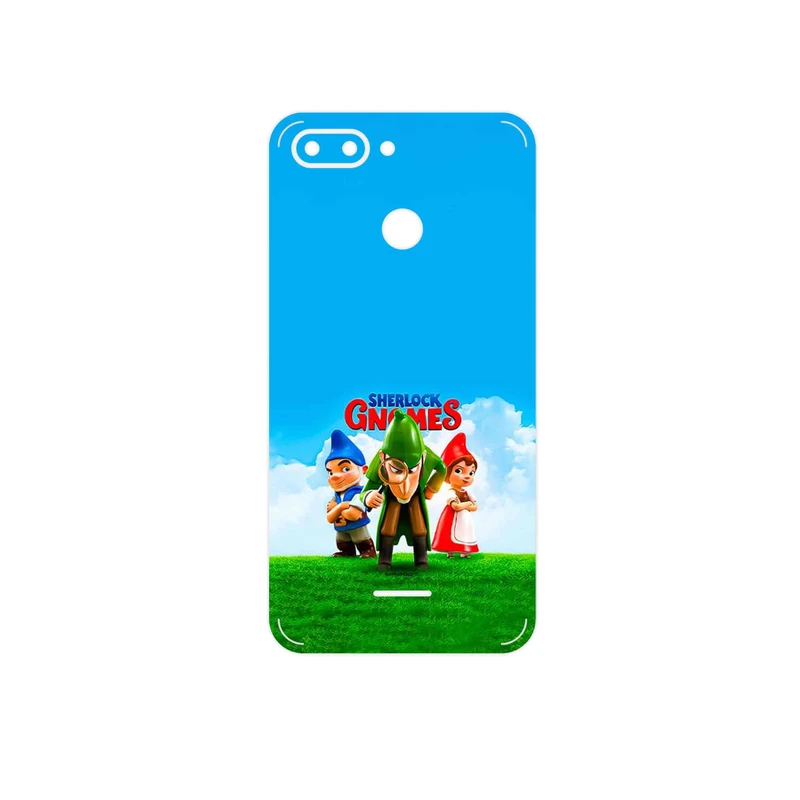 برچسب پوششی ماهوت مدل Sherlock Gnomes مناسب برای گوشی موبایل شیائومی Redmi 6