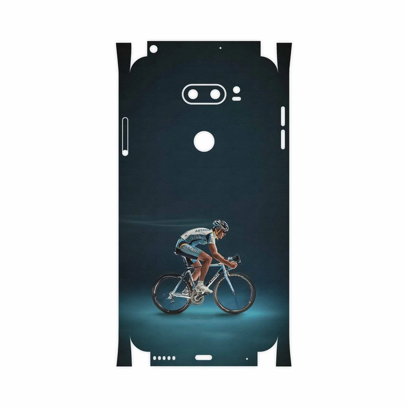 برچسب پوششی ماهوت مدل Road cycling-FullSkin مناسب برای گوشی موبایل ال جی V30