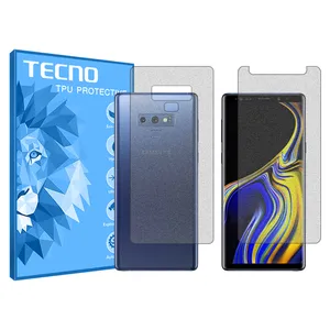 Matte tecno screen protector, HyMTT model, suitable for Samsung Galaxy Note 9 mobile phone, along with the back of the phone