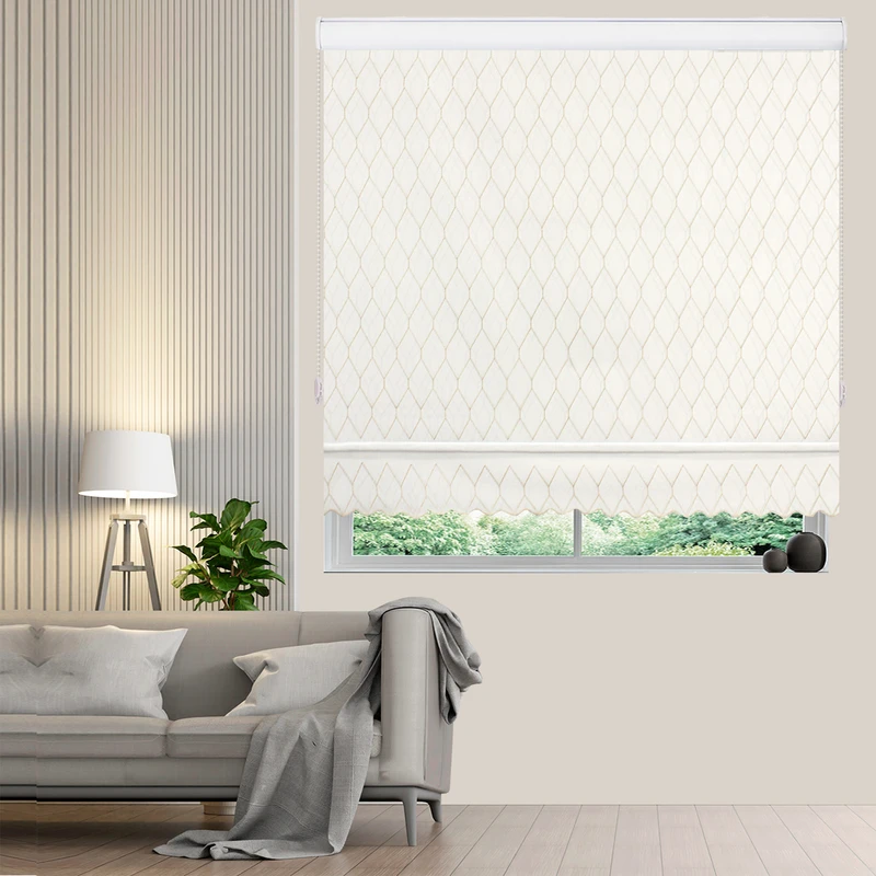 پرده زبرا شب و روز زیو طرح بیتا سایز 150×160 سانتی متر