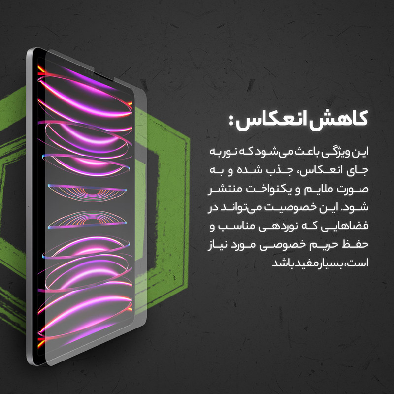 محافظ صفحه نمایش مات مولتی نانو مدل X-S1M مناسب برای تبلت سامسونگ Galaxy Tab A8 10.5