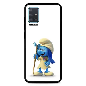 AKAM AMC-WSGA51-SMURFS-21 Cover For Samsung Galaxy A51