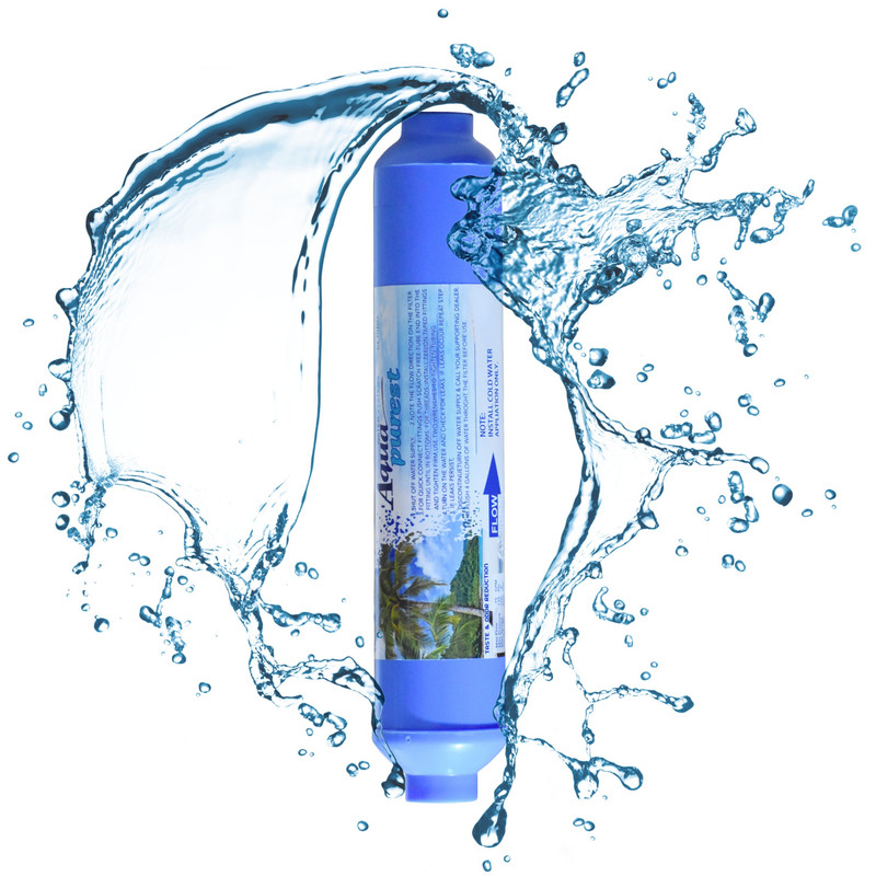 فیلتر تصفیه آب یخچال ساید بای ساید آکوا پیورست مدل K 102 مجموعه 2 عددی