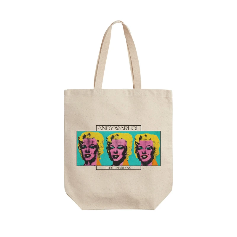 ساک خرید ترمه طراحان ایده مدل سه مریلین از وارهول کد art0888 - L